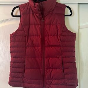 Women's Purple Puffer Vest